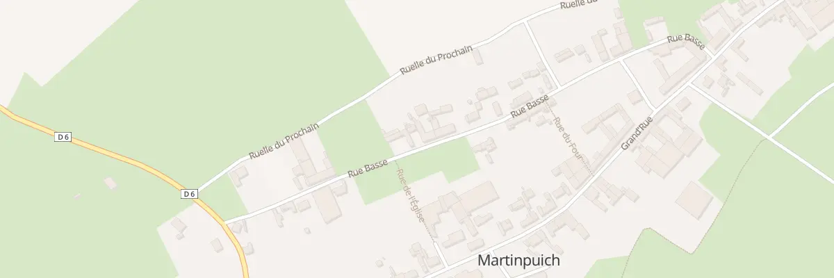 Plan du 68 Rue Basse à Martinpuich