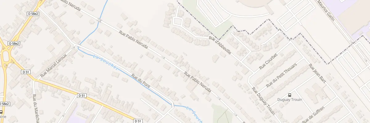 Plan du 15 Rue Pablo Néruda à Angres