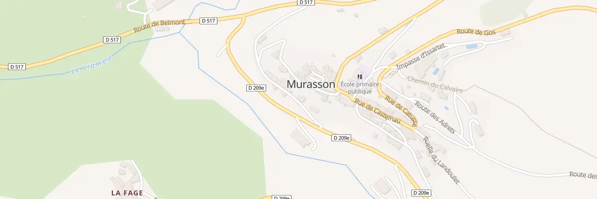 Plan du 5044 Murasson à Murasson