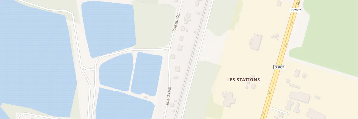 Plan du 43 Rue du Val à Fontenay-sur-Loing