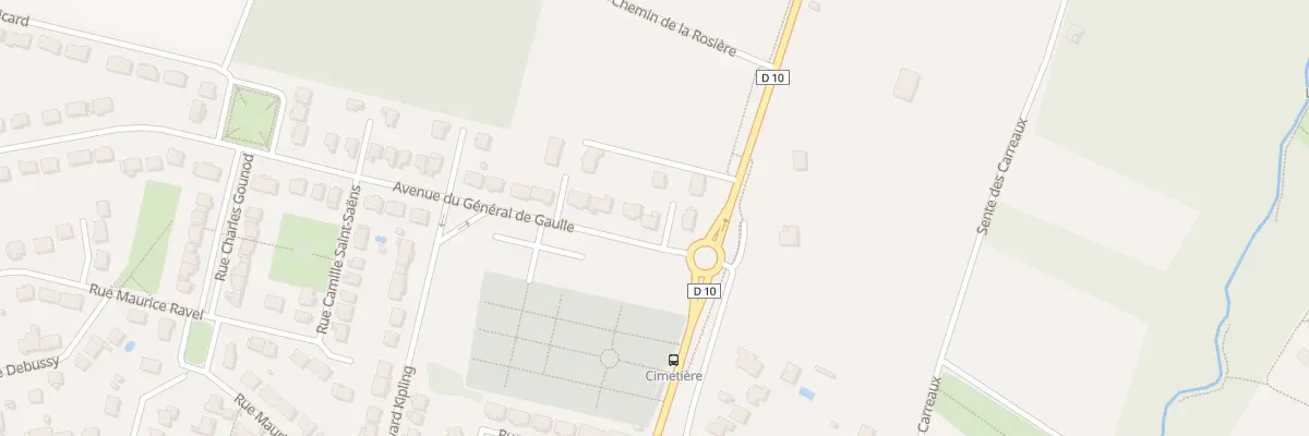 Plan du 83 Av du Gen de Gaulle à Tournan-en-Brie