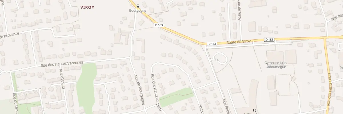Plan du 166 Rue des Hauts de Viroy à Amilly