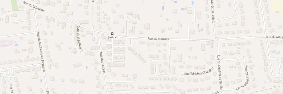 Plan du 519 Rue du Maupas à Amilly