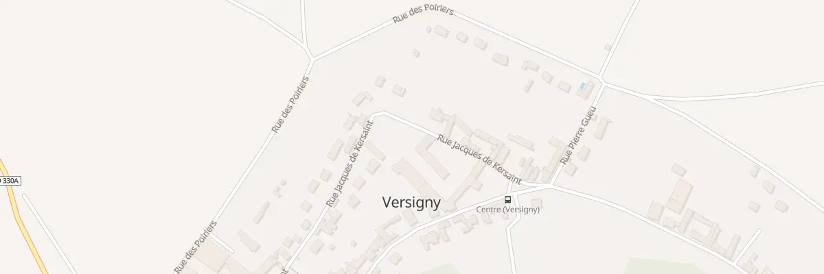 Plan du 412 Rue Jacques de Kersaint à Versigny