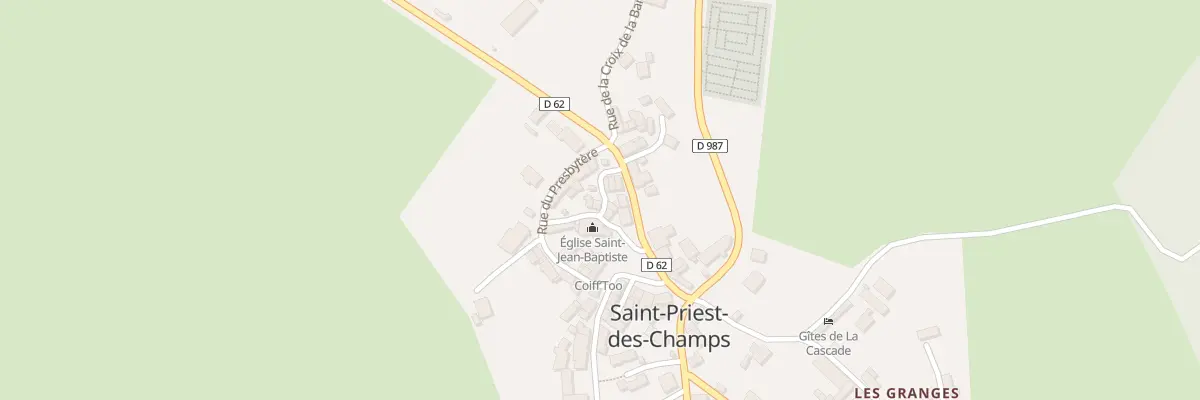 Plan du 5011 Le Bourg à Saint-Priest-des-Champs