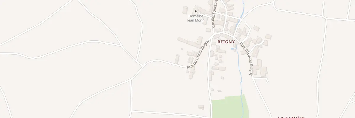 Plan du 32 Rue du Lavoir - Reigny à Crézancy-en-Sancerre