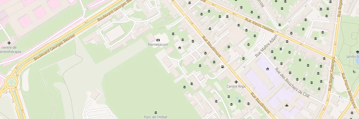 Plan du 59 Rue Baudimont à Arras