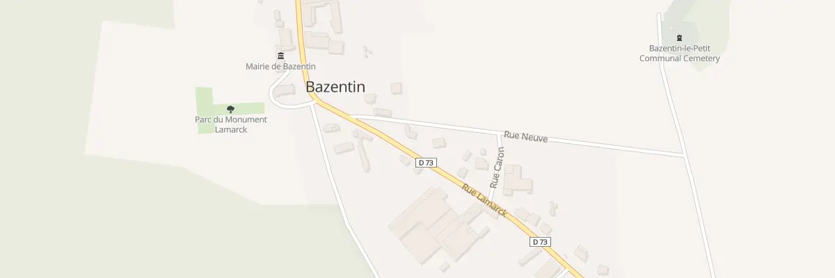 Plan du 17 Rue Lamarck à Bazentin