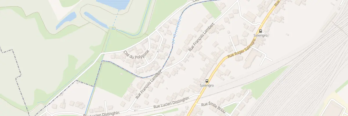 Plan du 22Q Rue François Lambert à Achicourt