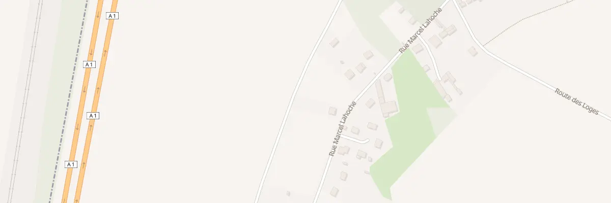 Plan du 20 Rue Marcel Lahoche à Beuvraignes
