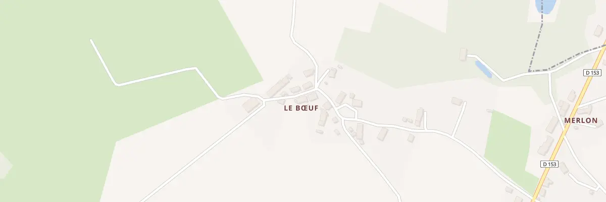 Plan du 17 Le Boeuf à La Celle