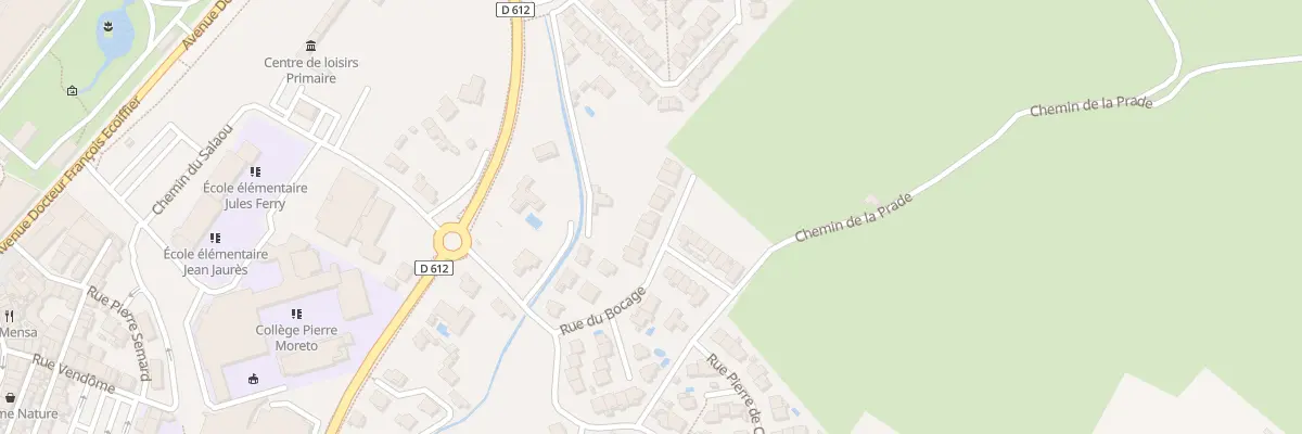Plan du 17 Rue du Bocage à Thuir