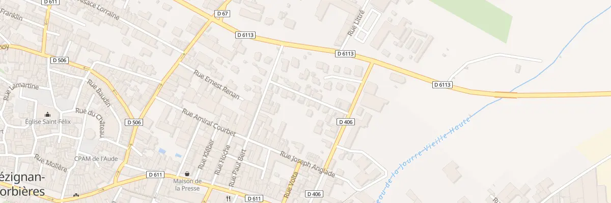 Plan du 12 Rue Denfert Rochereau à Douzens