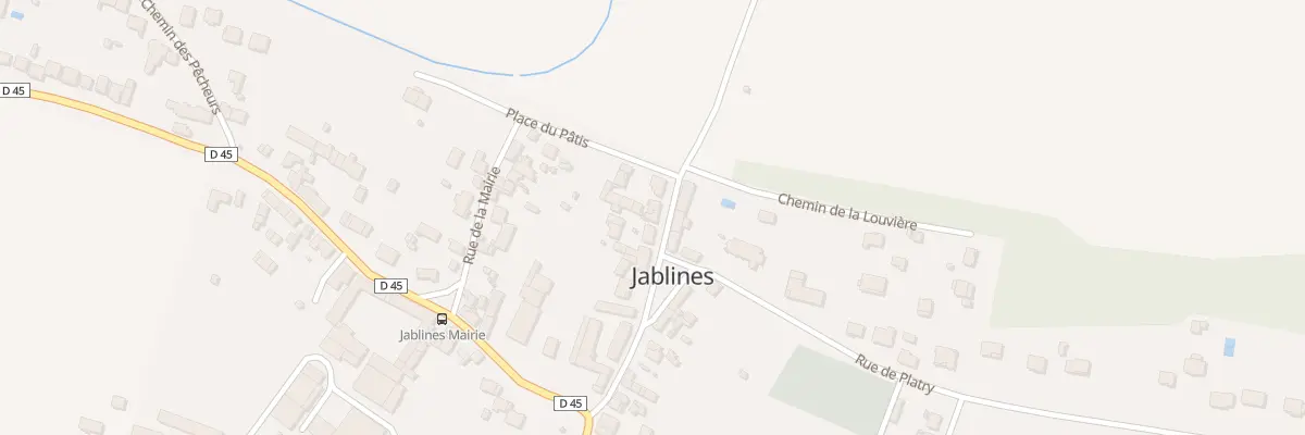 Plan du 17 Rue de la Marne à Jablines