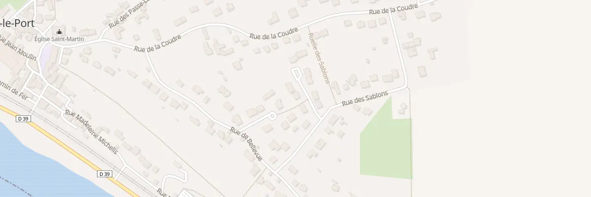 Plan du 3 Imp des Pommiers à Fontaine-le-Port