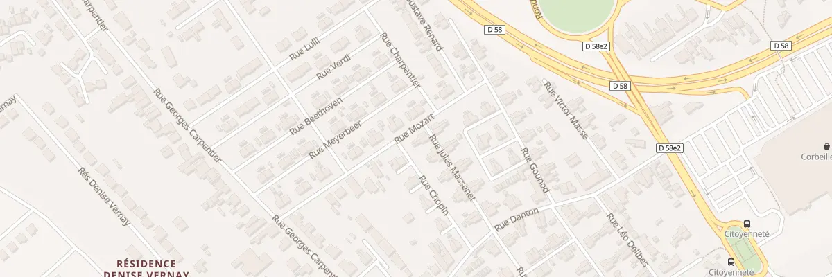 Plan du 19 Rue Massenet à Liévin