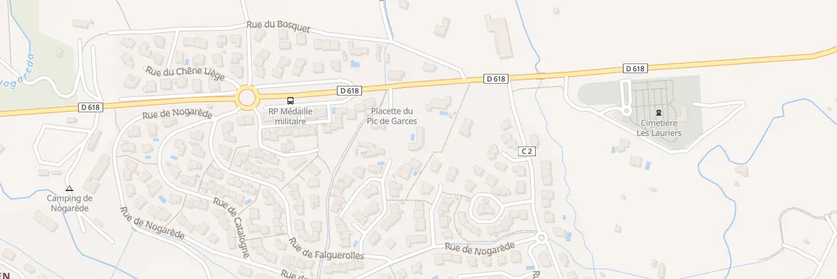 Plan du 5002F Av d’Espagne à Céret