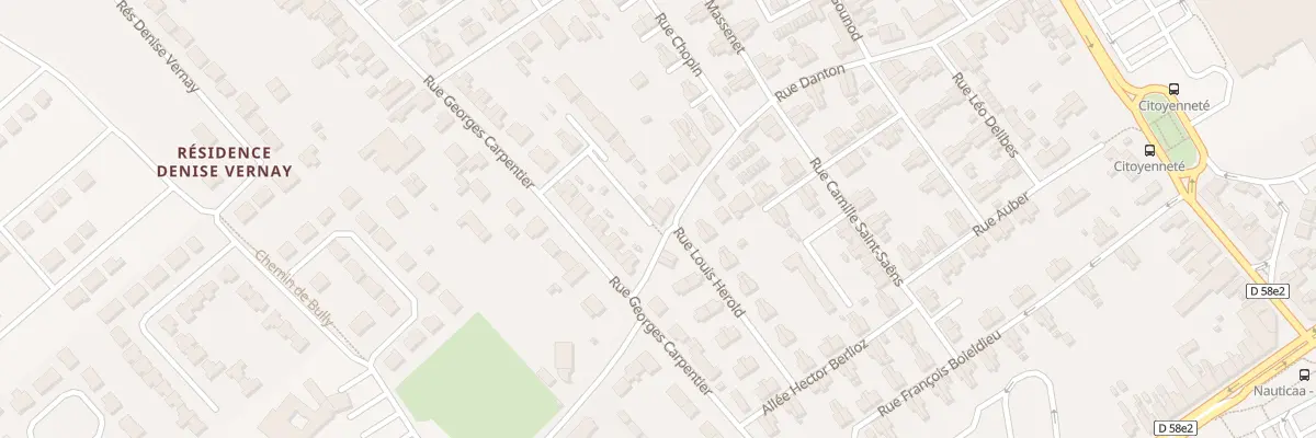 Plan du 6 Rue Danton à Liévin