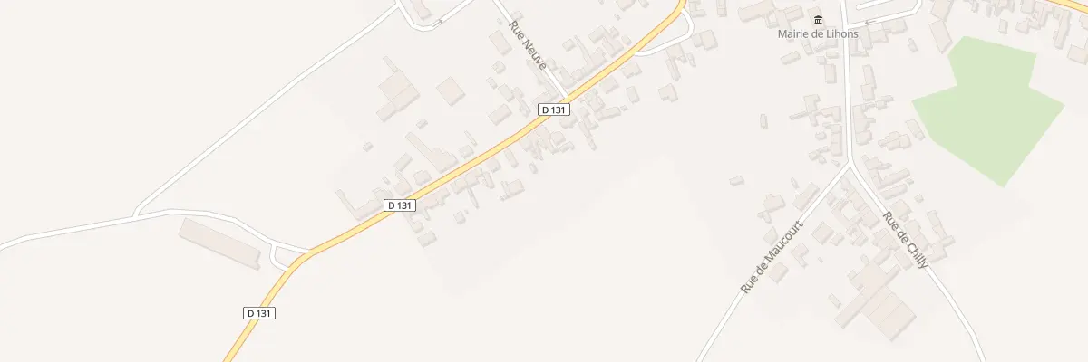Plan du 23 Rue Nagot à Lihons