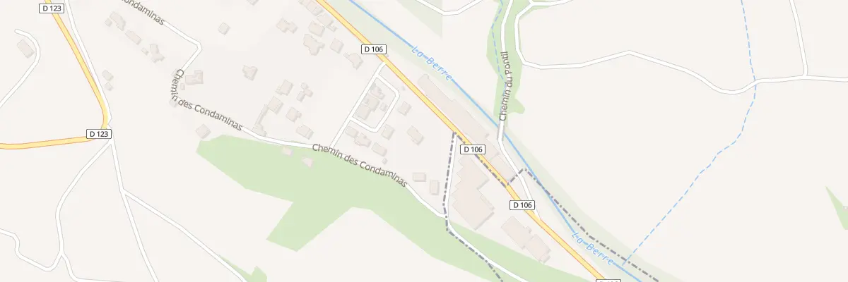 Plan du 9995 Che des Condaminas à Cascastel-des-Corbières