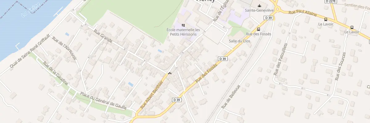 Plan du 27 Rue de l’Eglise à Héricy