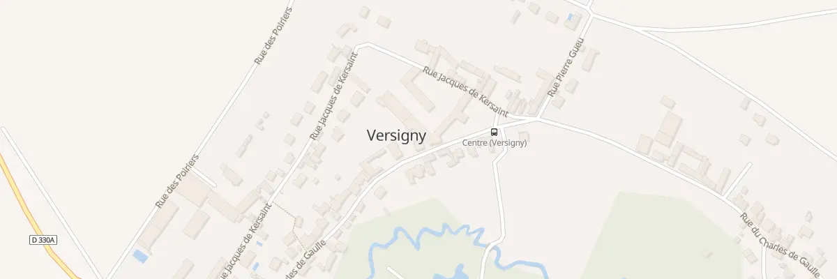 Plan du 269 Rue Charles de Gaulle à Versigny