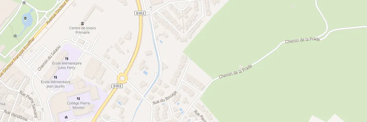 Plan du 23 Rue du Bocage à Thuir