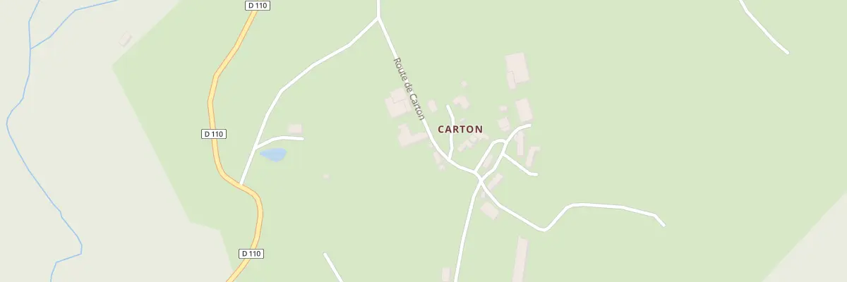 Plan du 5305 Carton à Saint-Priest-des-Champs