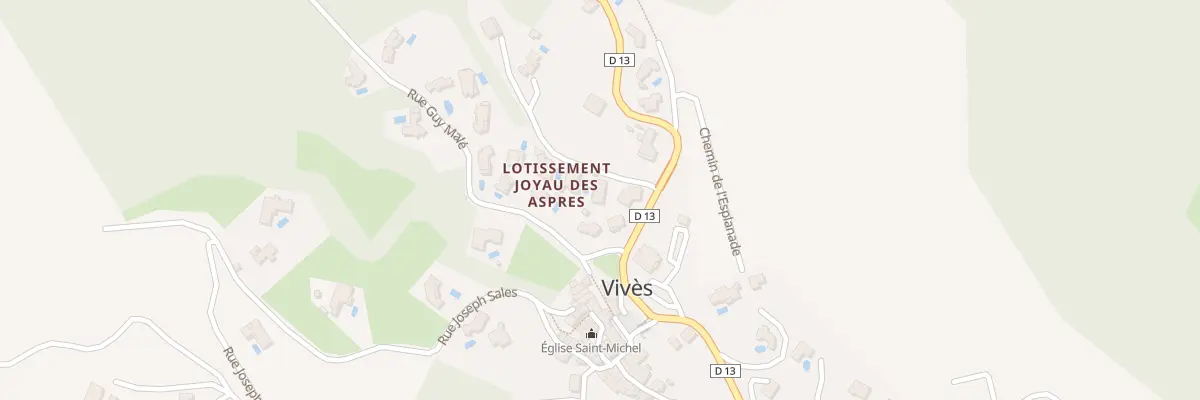 Plan du 4 Lot Joyau des Aspres à Vivès