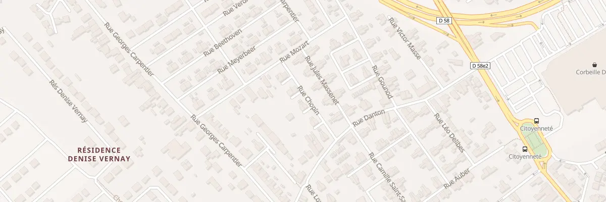 Plan du 5 Rue Chopin à Liévin