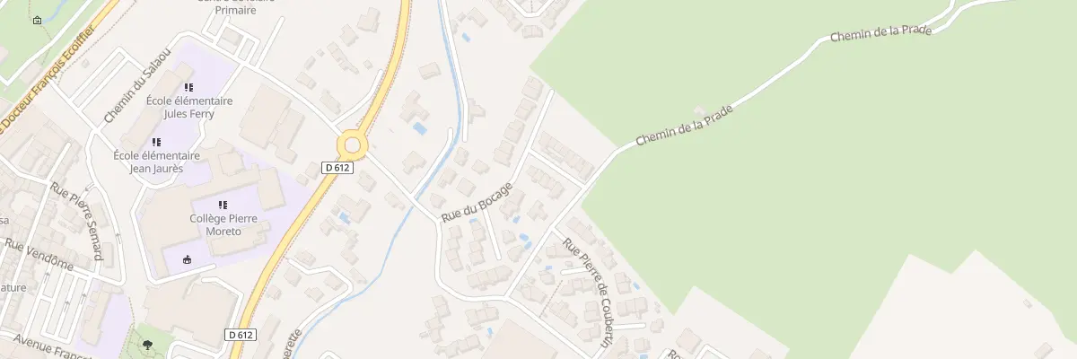 Plan du 4 Rue Frantz Reichel à Thuir
