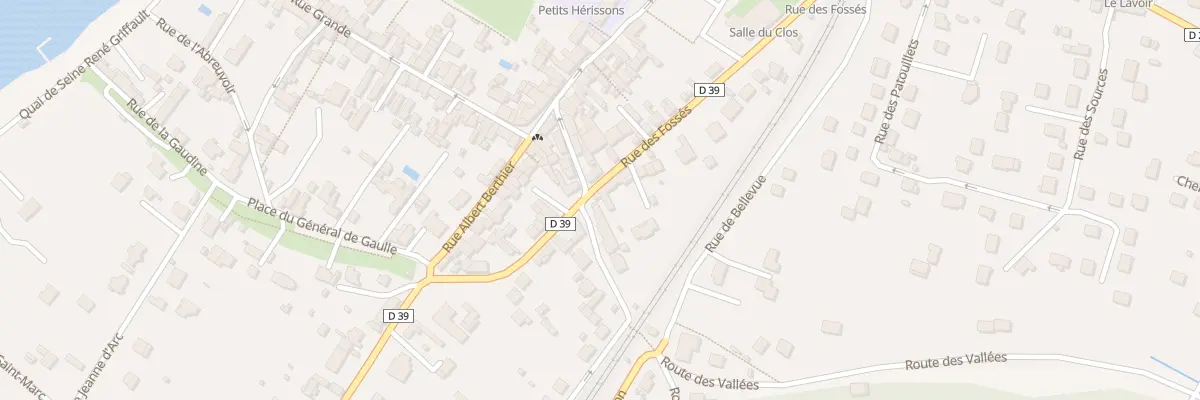 Plan du 14 Rue des Fossés à Héricy