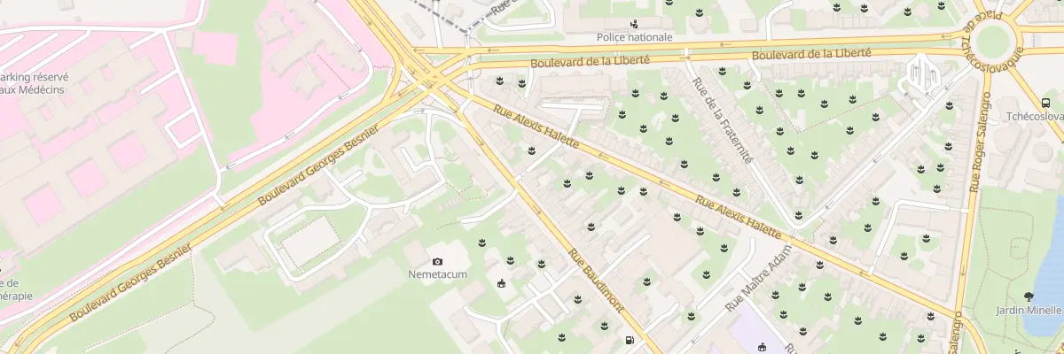 Plan du 78 Rue Baudimont à Arras