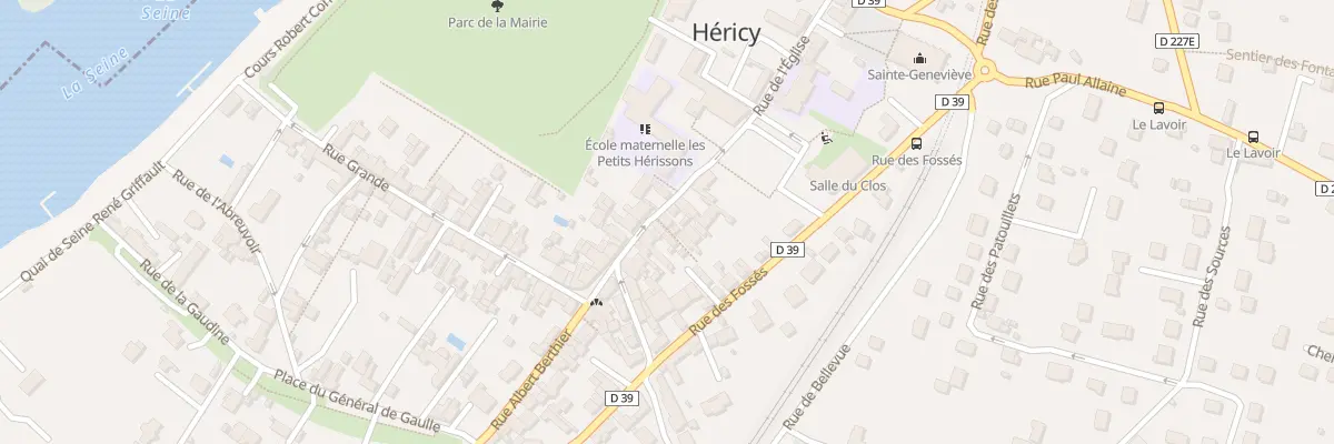 Plan du 19 Rue de l’Eglise à Héricy