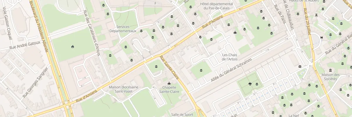 Plan du 79 Rue d’Amiens à Arras