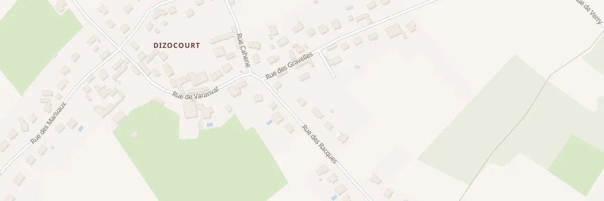 Plan du 552 Rue des Racques à Jaux