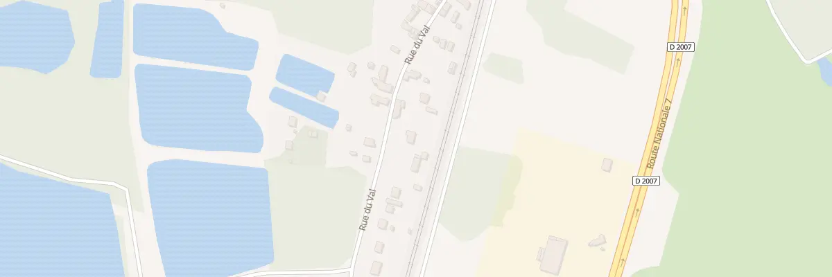 Plan du 27B Rue du Val à Fontenay-sur-Loing