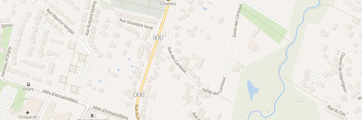 Plan du 36 Rue des Carreaux à Tournan-en-Brie