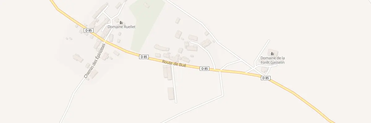 Plan du 39 Rte de Bue à Menetou-Râtel