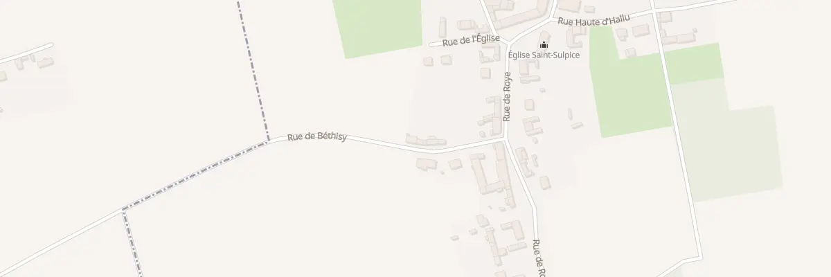 Plan du 6 Rue de Bethisy à Chilly