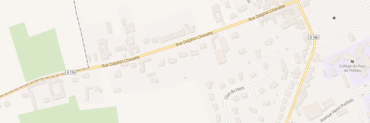 Plan du 89C Rue Delphin Chavatte à Laventie