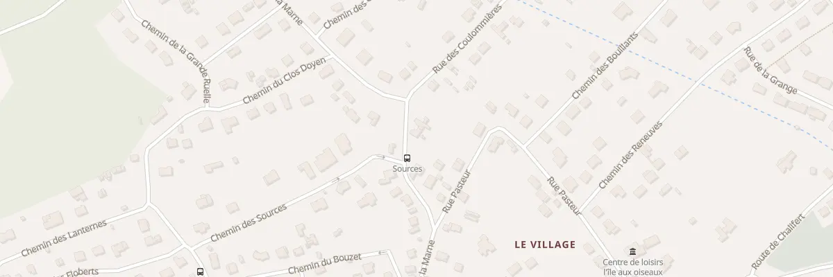 Plan du 36 Rue de la Marne à Chessy