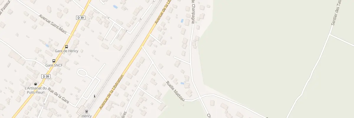 Plan du 40 Rue de Champagne à Héricy