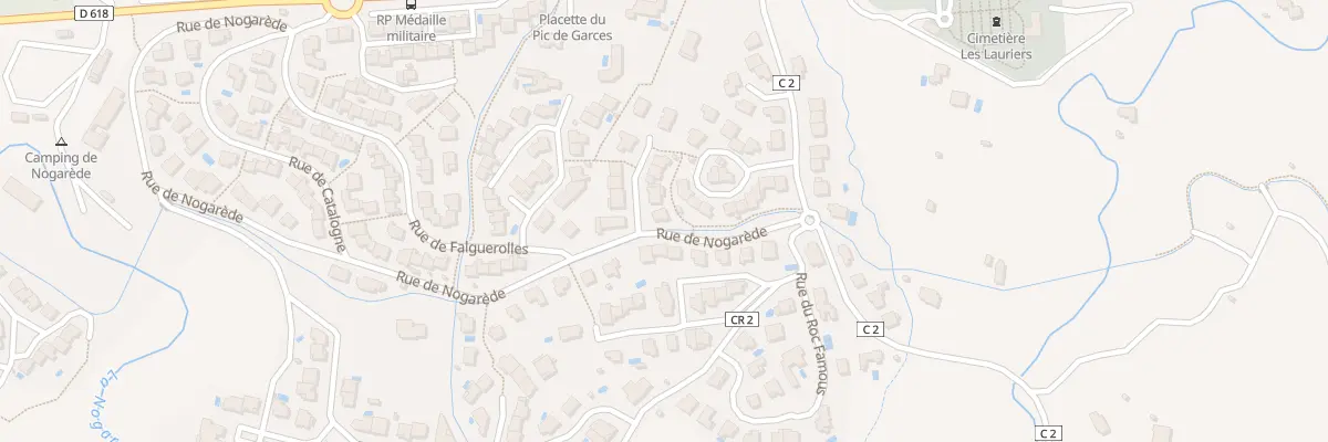 Plan du 2 Rue du Promontoire à Céret