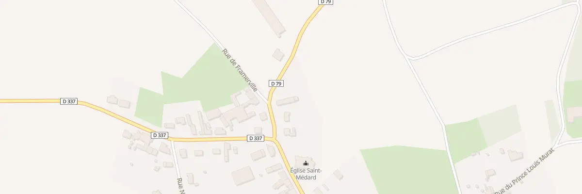 Plan du 2 Rue de Framerville à Lihons