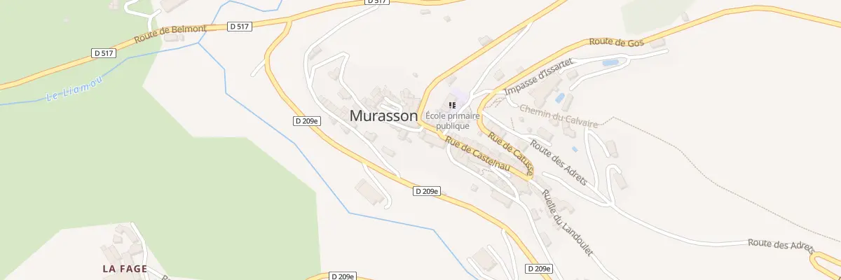 Plan du 5040 Murasson à Murasson