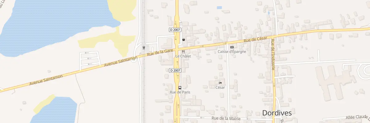 Plan du 84 Av de Paris à Dordives
