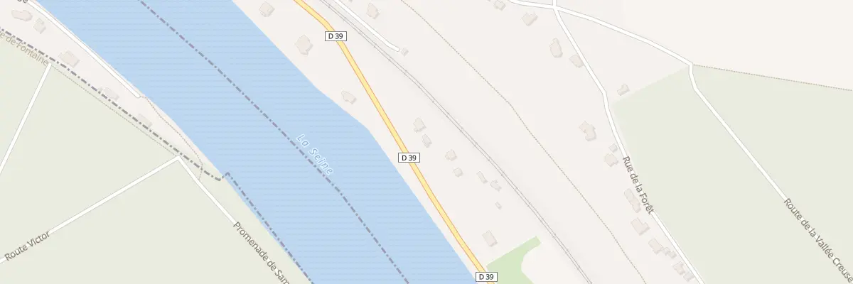Plan du 5 Quai Rene Richard à Fontaine-le-Port