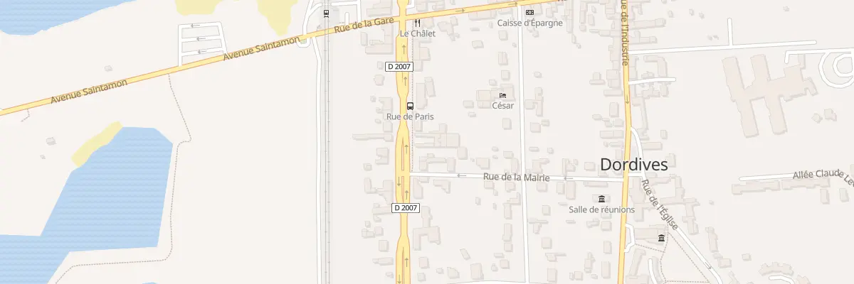 Plan du 72 Av de Paris à Dordives