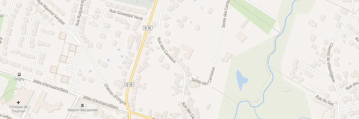 Plan du 32 Rue des Carreaux à Tournan-en-Brie